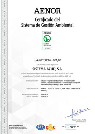 AENOR ISO 14001