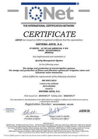 IQNet ISO 9001